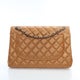 Chanel Interlocking CC Classic Double Flap Bag Jumbo