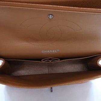 Chanel Interlocking CC Classic Double Flap Bag Jumbo