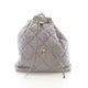 Chanel Interlocking CC Drawstring Bucket Backpack