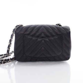 Chanel Interlocking CC Classic Flap Bag Mini
