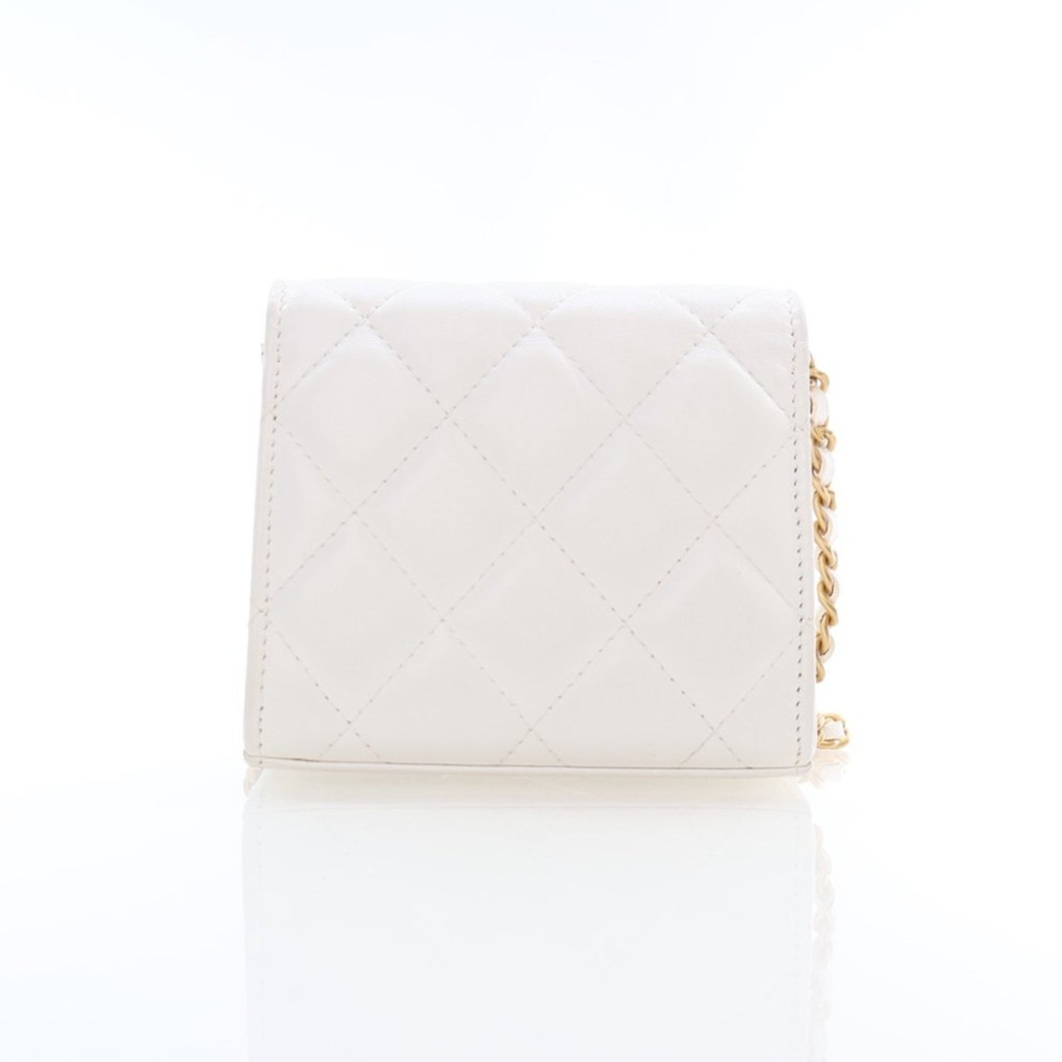 Chanel Interlocking CC CC Enamel Heart Bag Mini