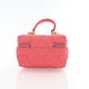 Chanel Leather Top Handle Vanity Mini