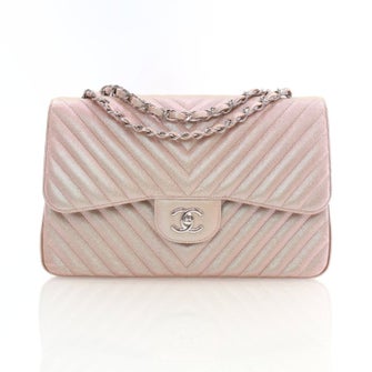 Chanel Interlocking CC Classic Double Flap Bag Jumbo