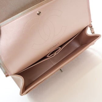 Chanel Interlocking CC Classic Double Flap Bag Jumbo