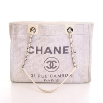 Chanel Interlocking CC Deauville Tote
