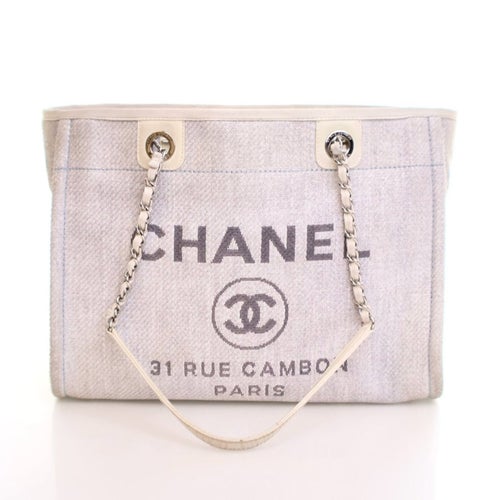 Chanel Interlocking CC Deauville Tote