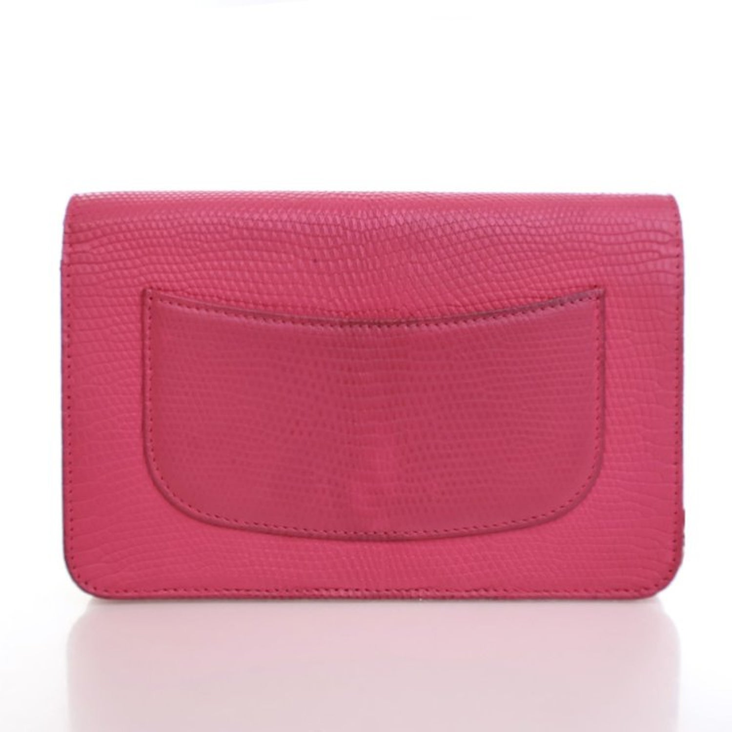 Chanel Interlocking CC Classic Wallet On Chain