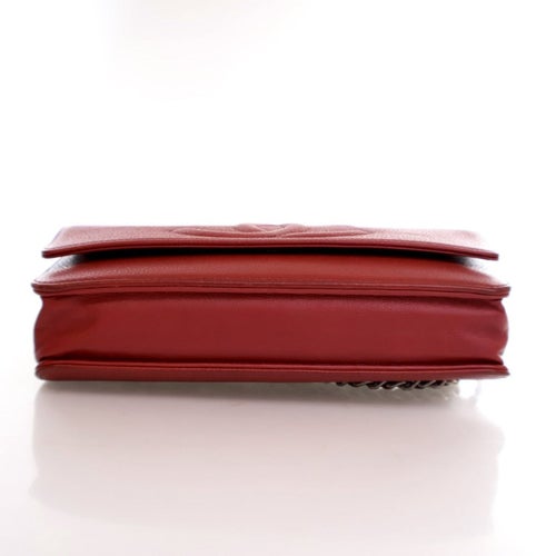 Chanel Interlocking CC Timeless Wallet On Chain