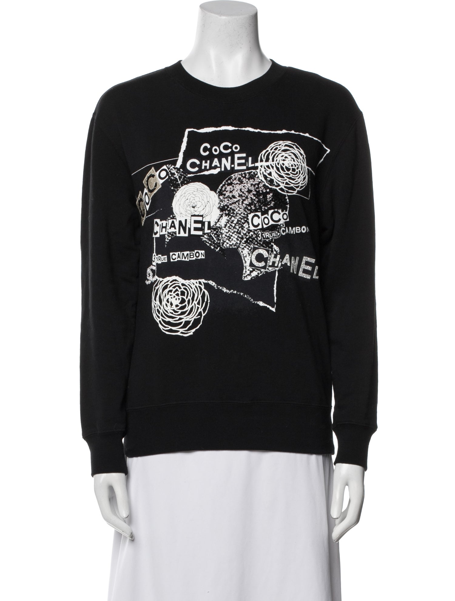 Chanel 2020 Graphic Print Sweatshirt