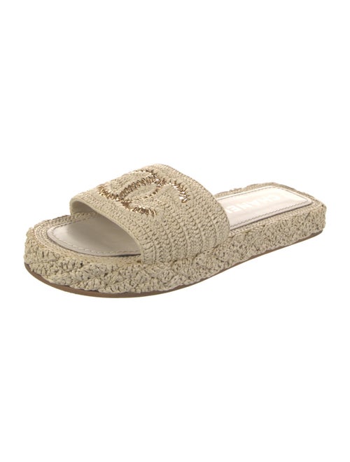 Chanel 2021 Interlocking CC Logo Espadrilles