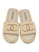 Chanel 2021 Interlocking CC Logo Espadrilles