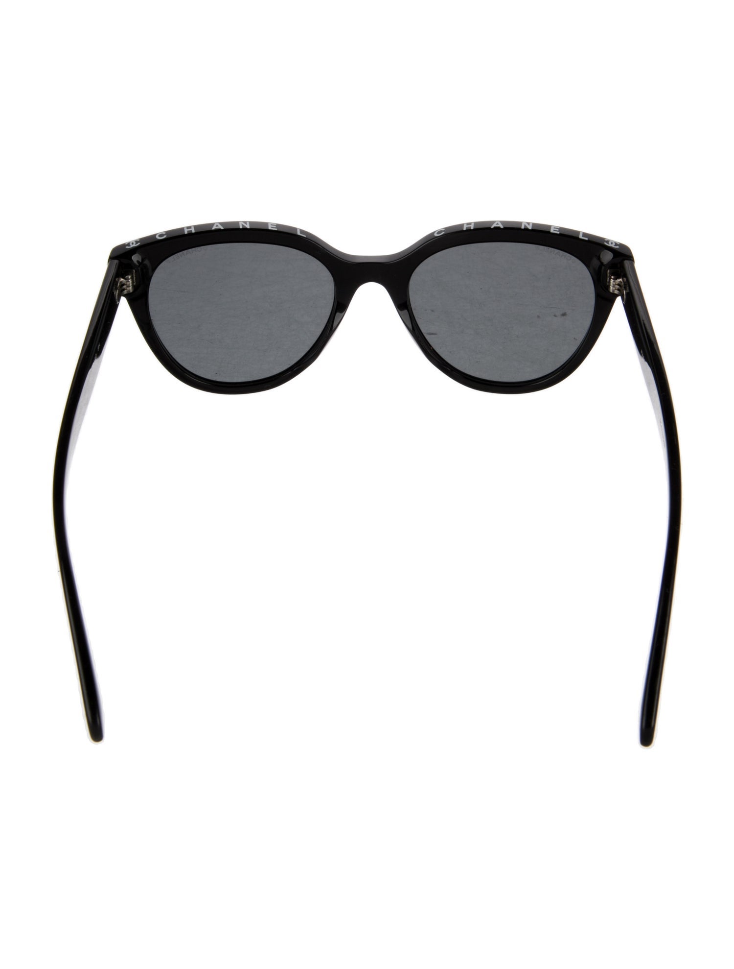 Chanel Interlocking CC Logo Wayfarer Sunglasses