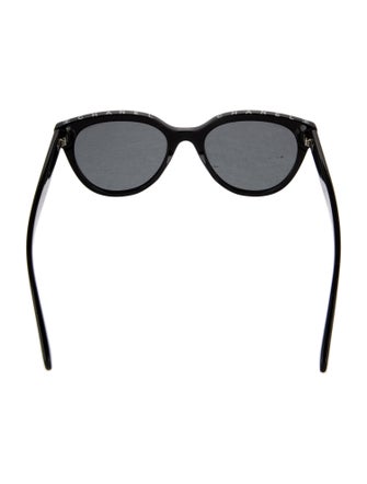 Chanel Interlocking CC Logo Wayfarer Sunglasses