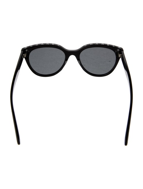 Chanel Interlocking CC Logo Wayfarer Sunglasses