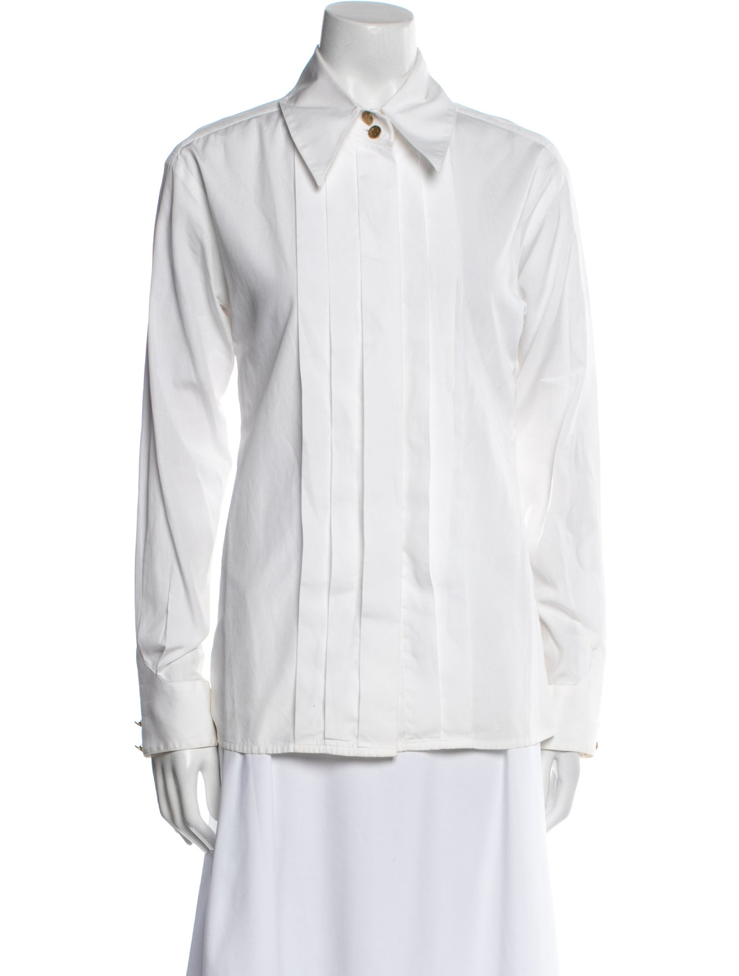 Chanel Vintage 1994 Button-Up Top