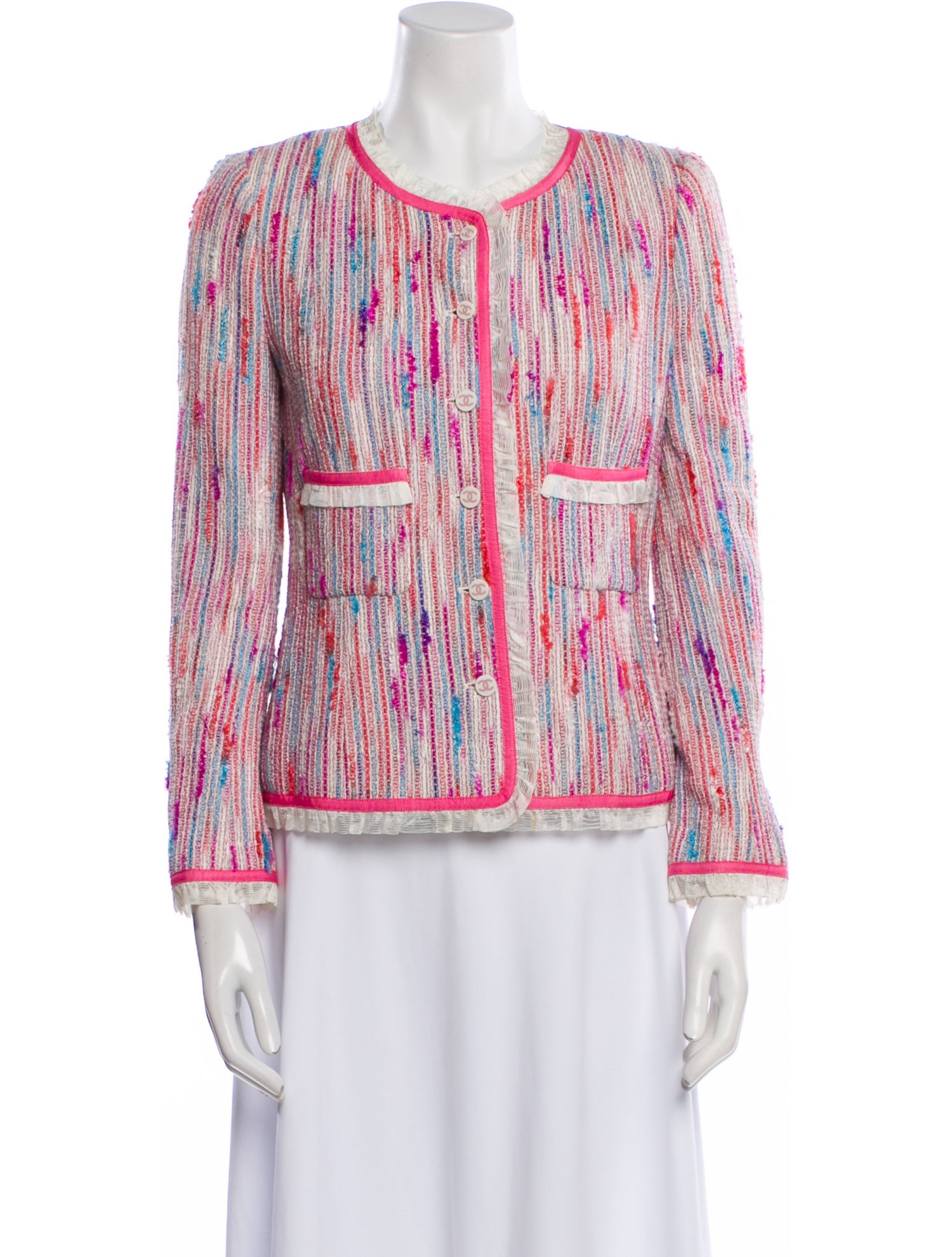 Chanel 2003 Tweed Evening Jacket