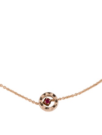Chanel 18K Ruby Coco Bracelet
