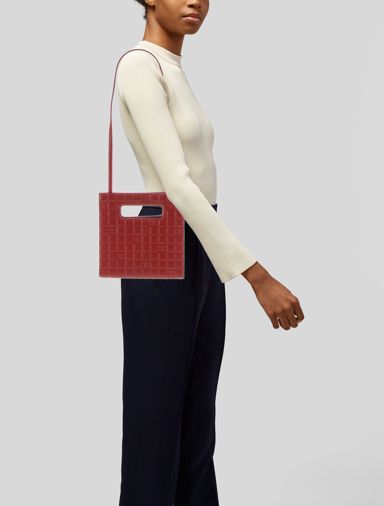 Chanel Chocolate Bar Handle Bag