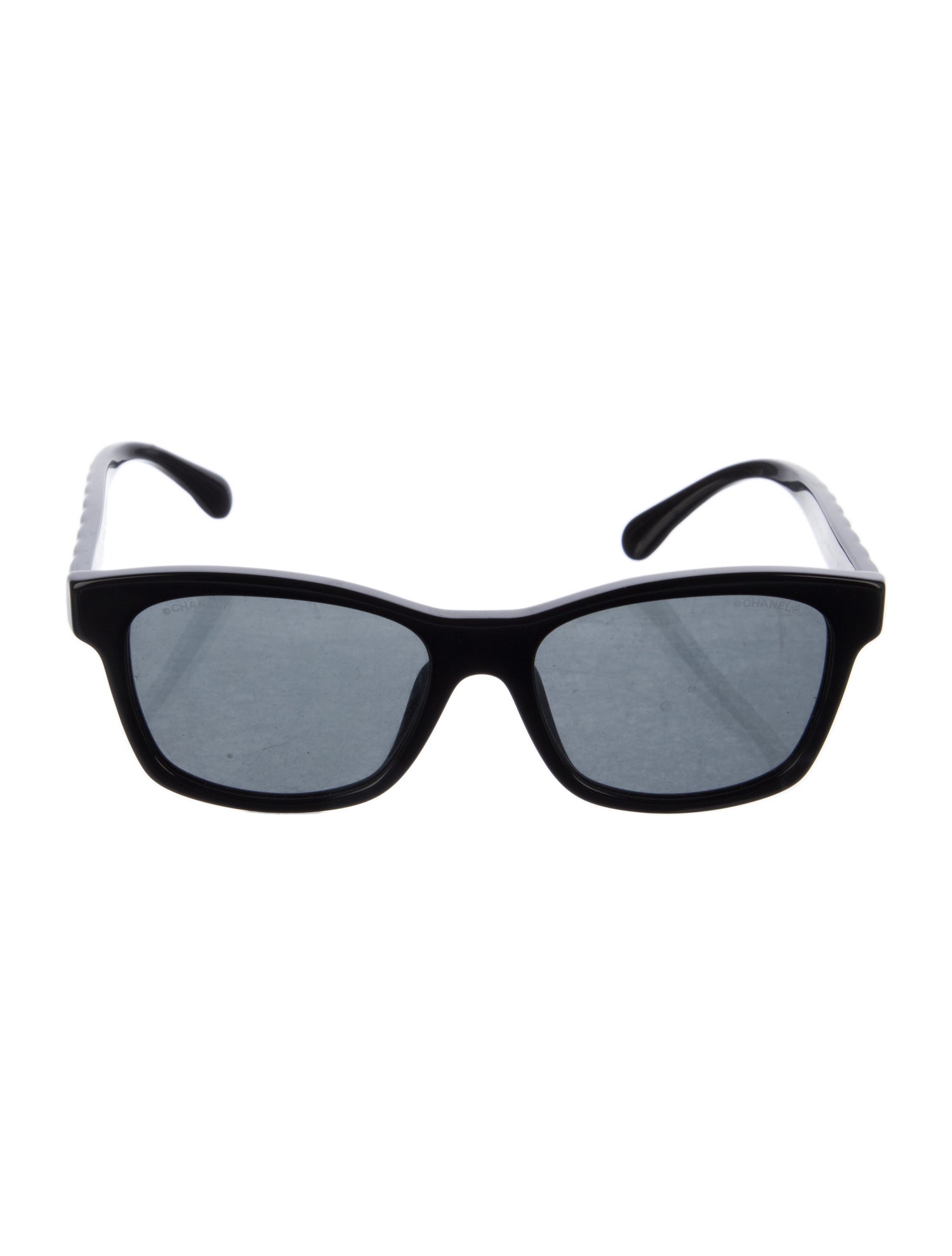 Chanel Interlocking CC Logo Wayfarer Sunglasses