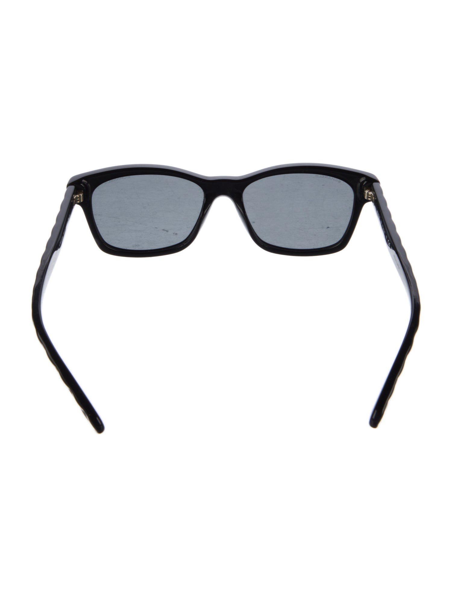 Chanel Interlocking CC Logo Wayfarer Sunglasses