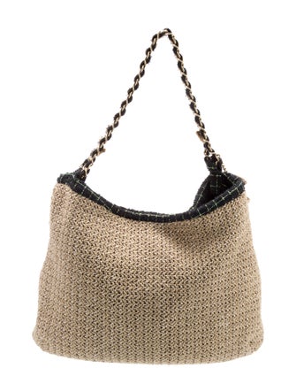 Chanel Coco Country Camellia Hobo