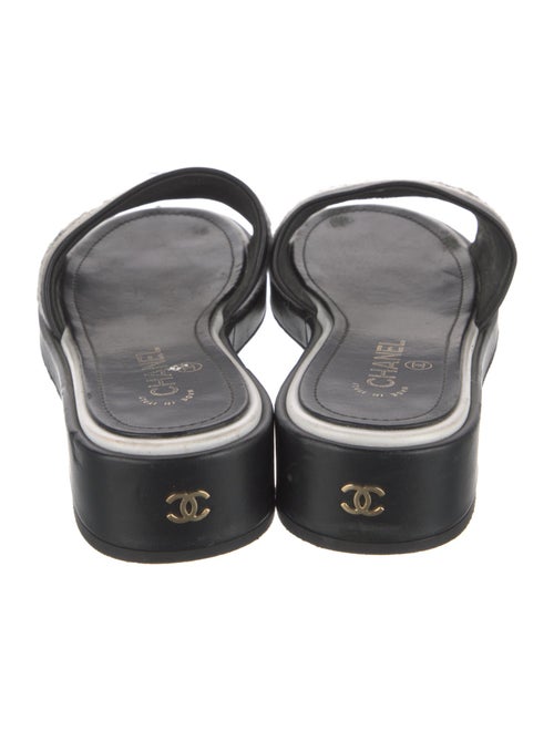 Chanel 2021 Interlocking CC Logo Slides
