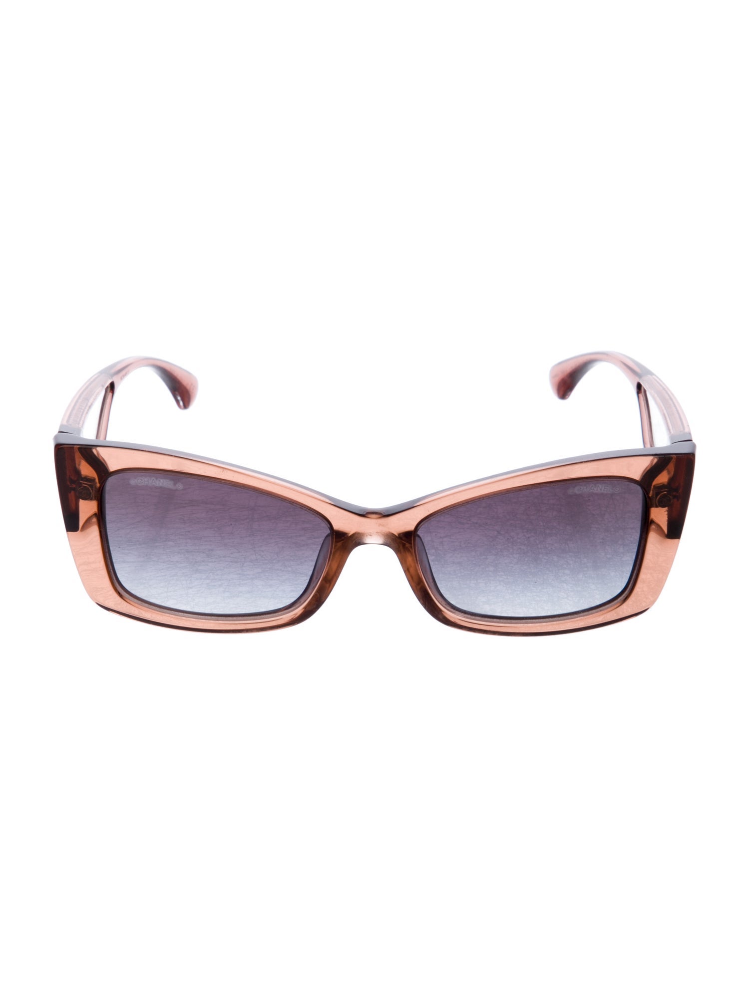 Chanel Interlocking CC Logo Cat-Eye Sunglasses