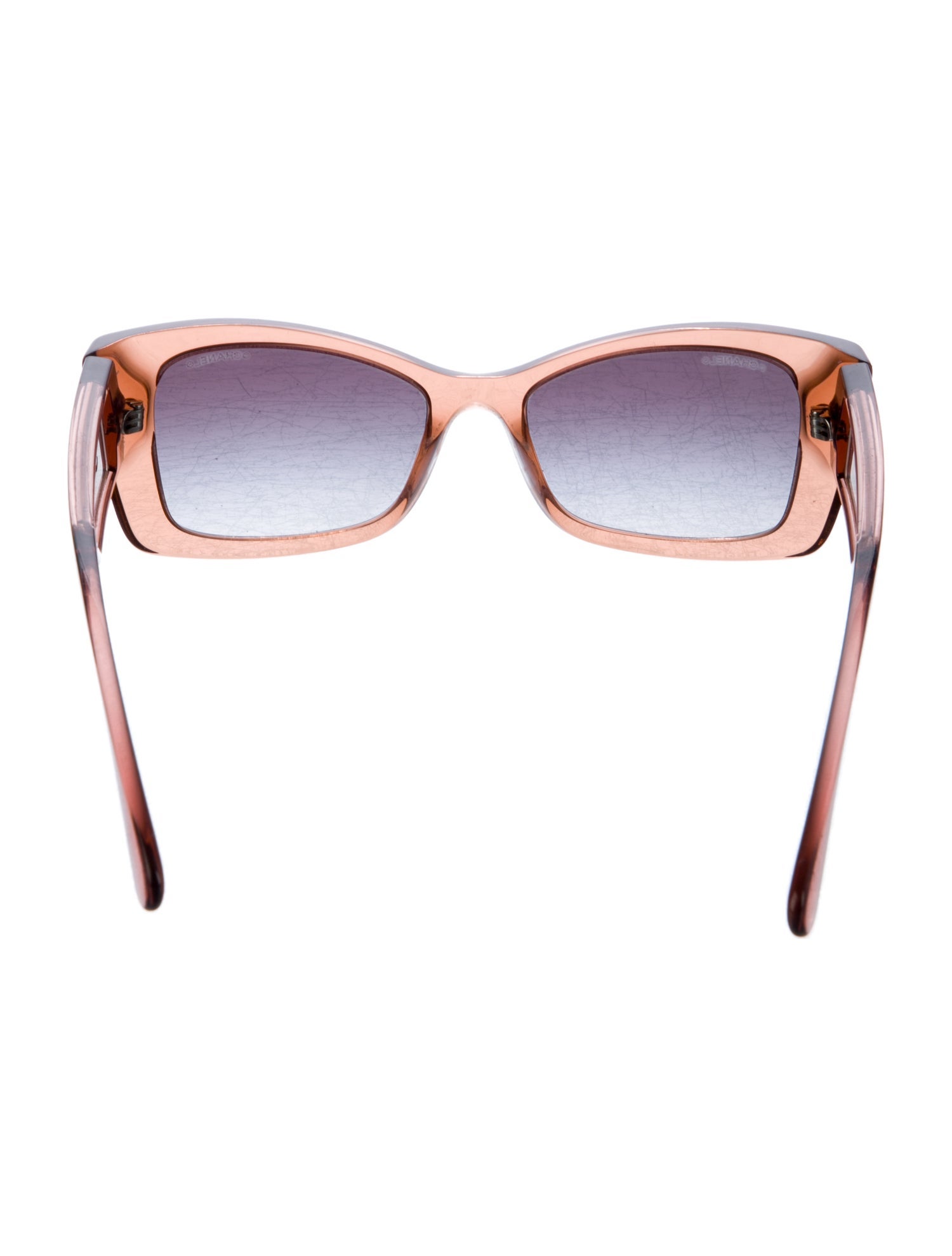 Chanel Interlocking CC Logo Cat-Eye Sunglasses