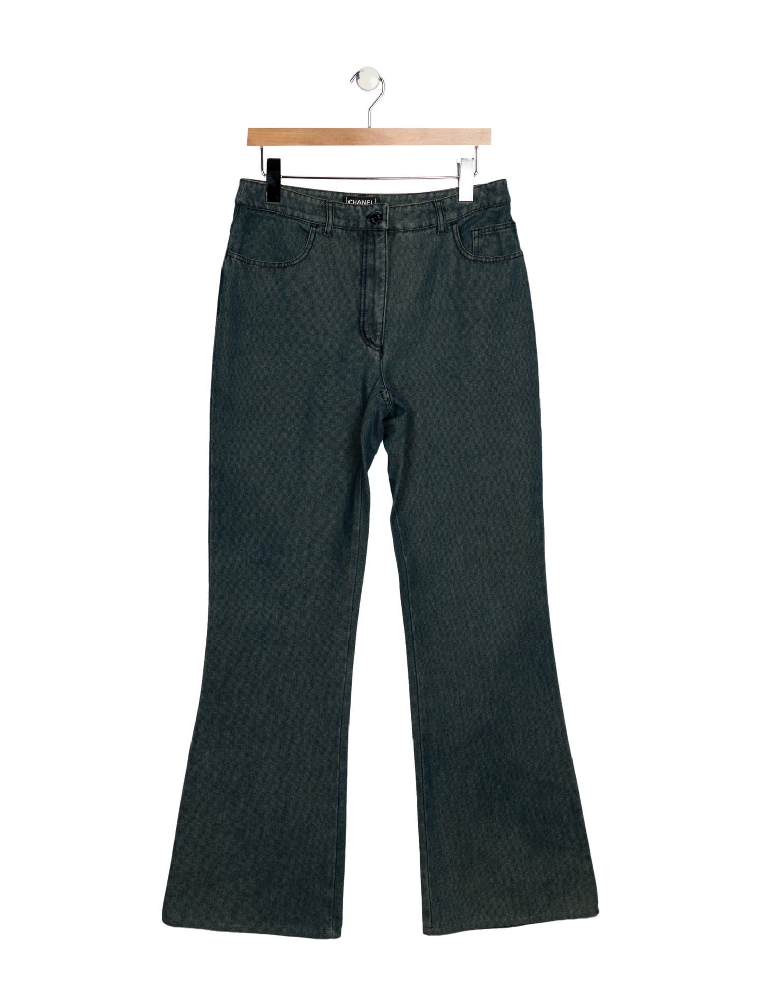 Chanel Vintage Wide Leg Jeans