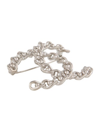 Chanel 2022 CC Chain Link Brooch