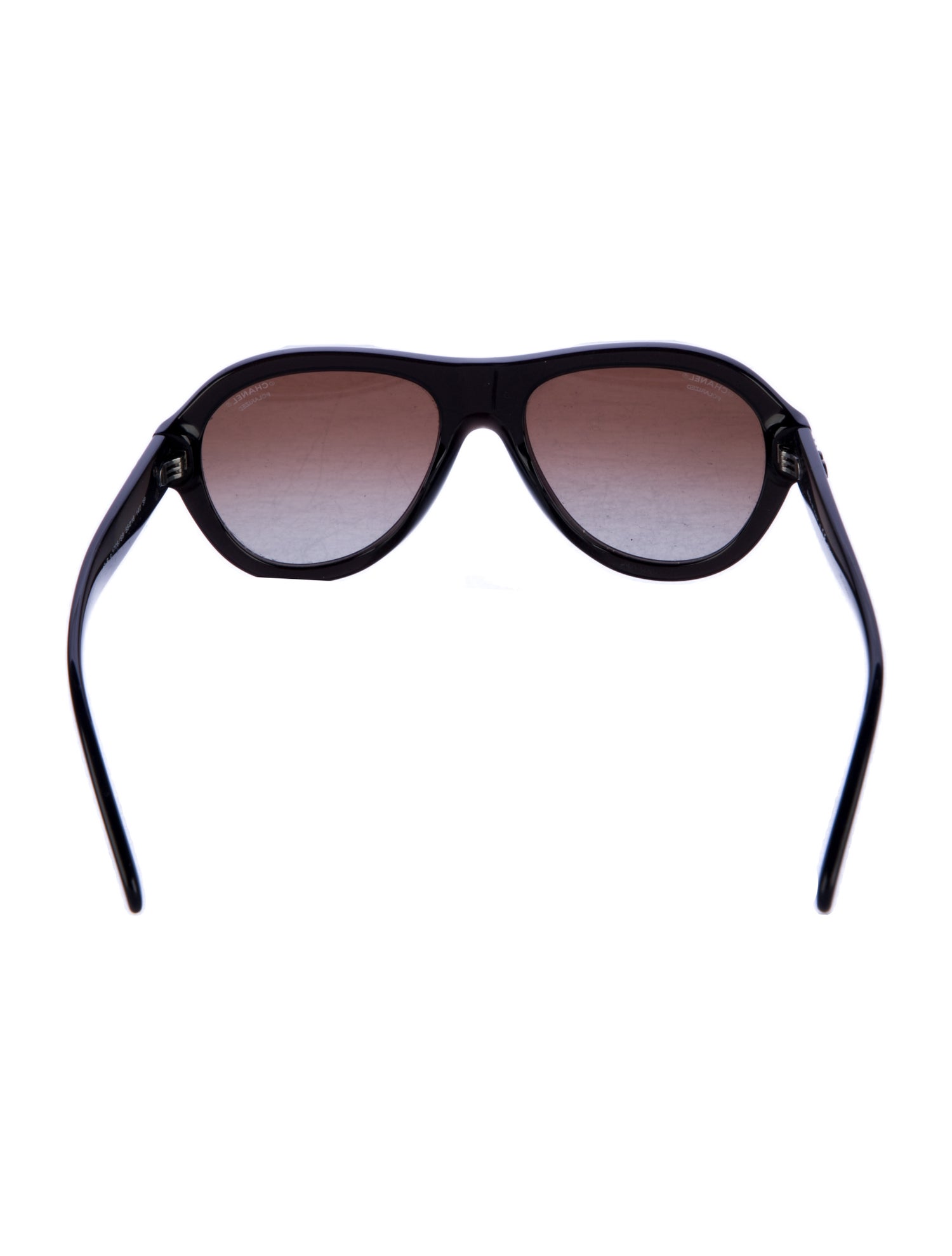 Chanel Interlocking CC Logo Shield Sunglasses