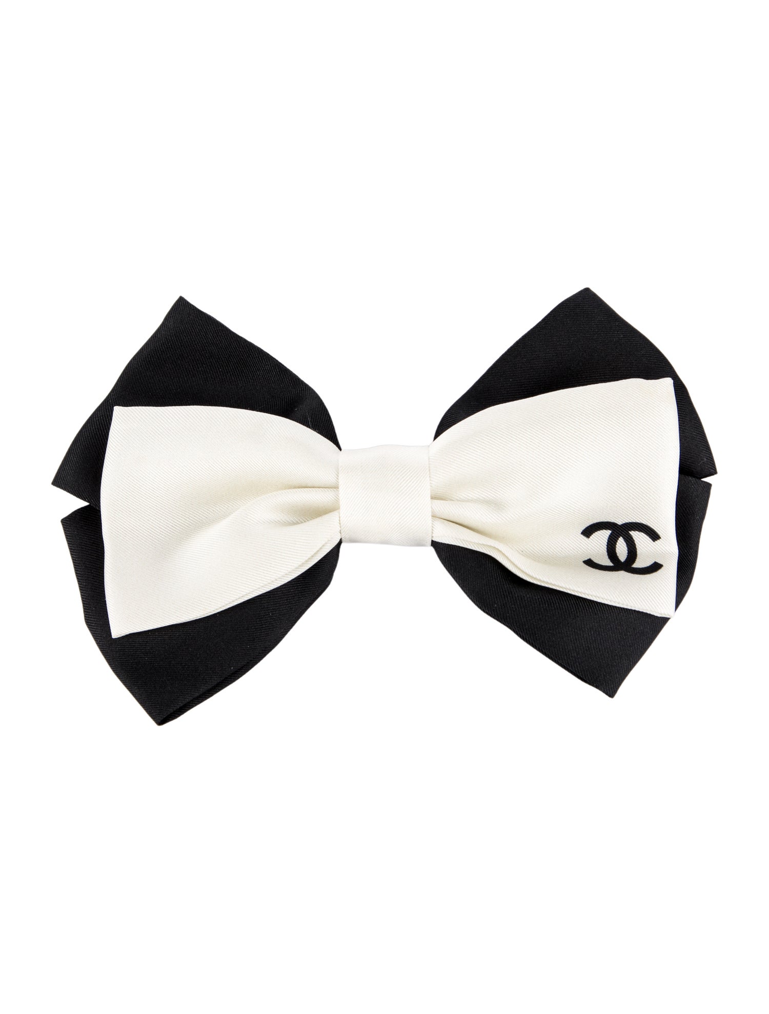 Chanel CC Bow Barrette