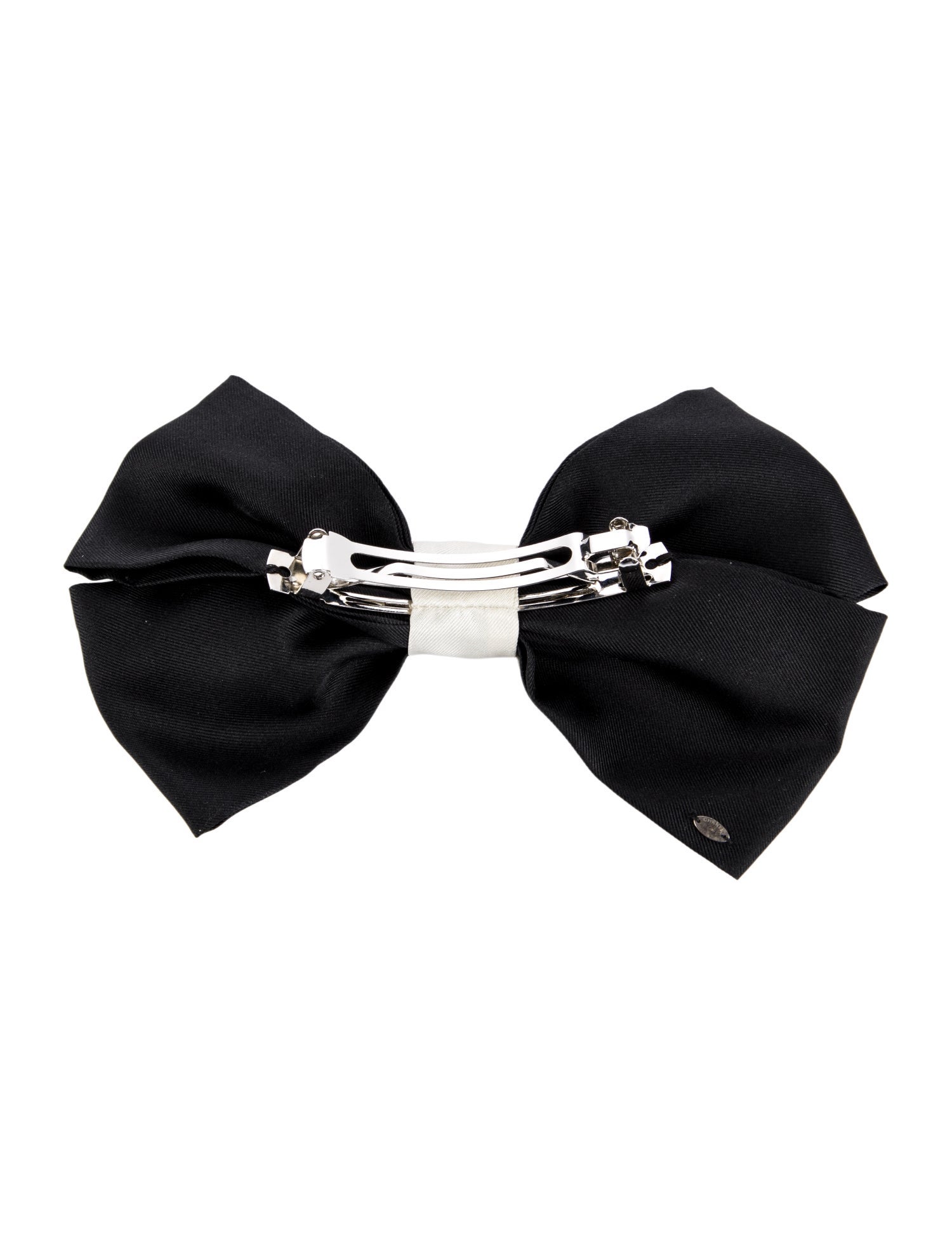 Chanel CC Bow Barrette