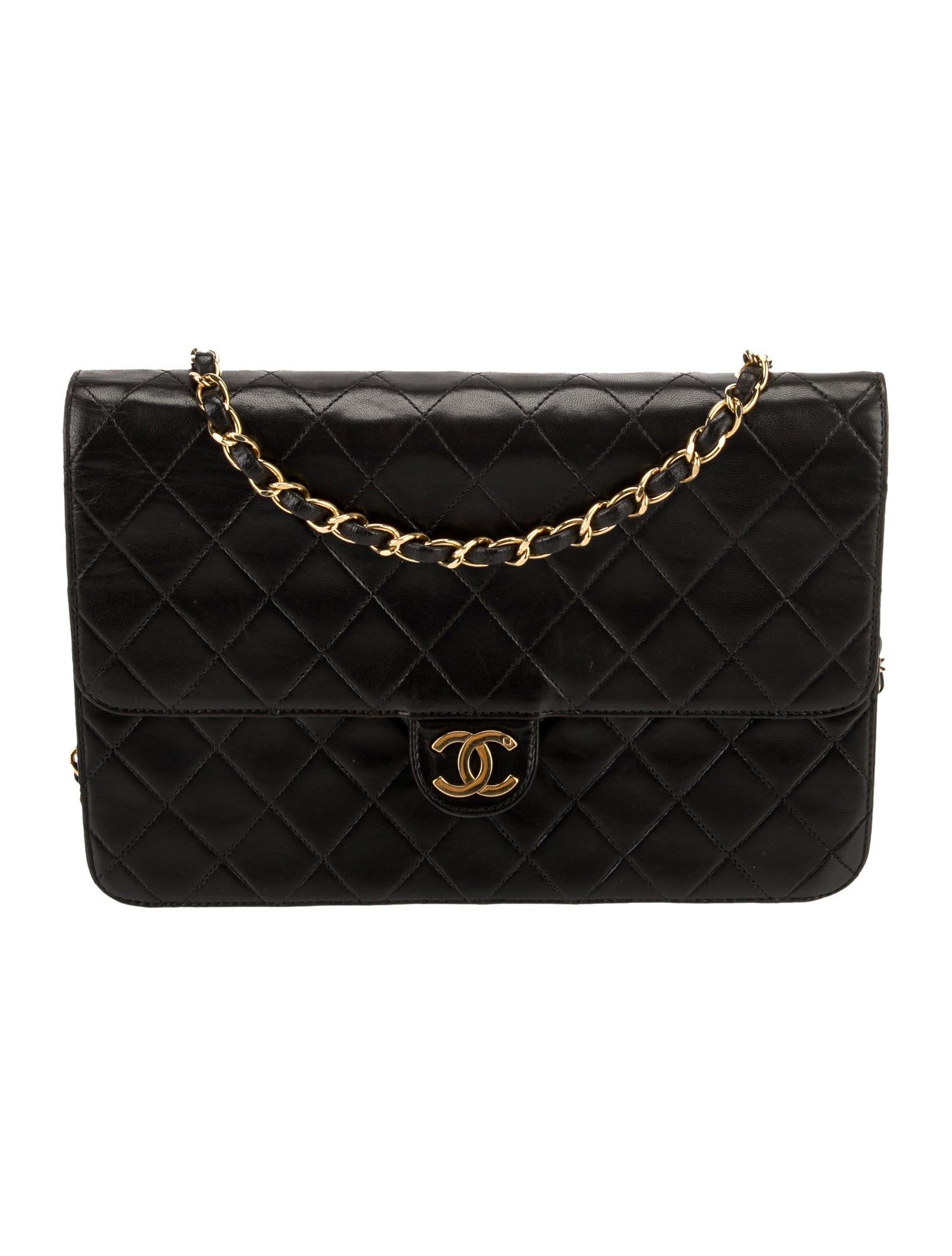 Chanel Quilted CC Flap Bag