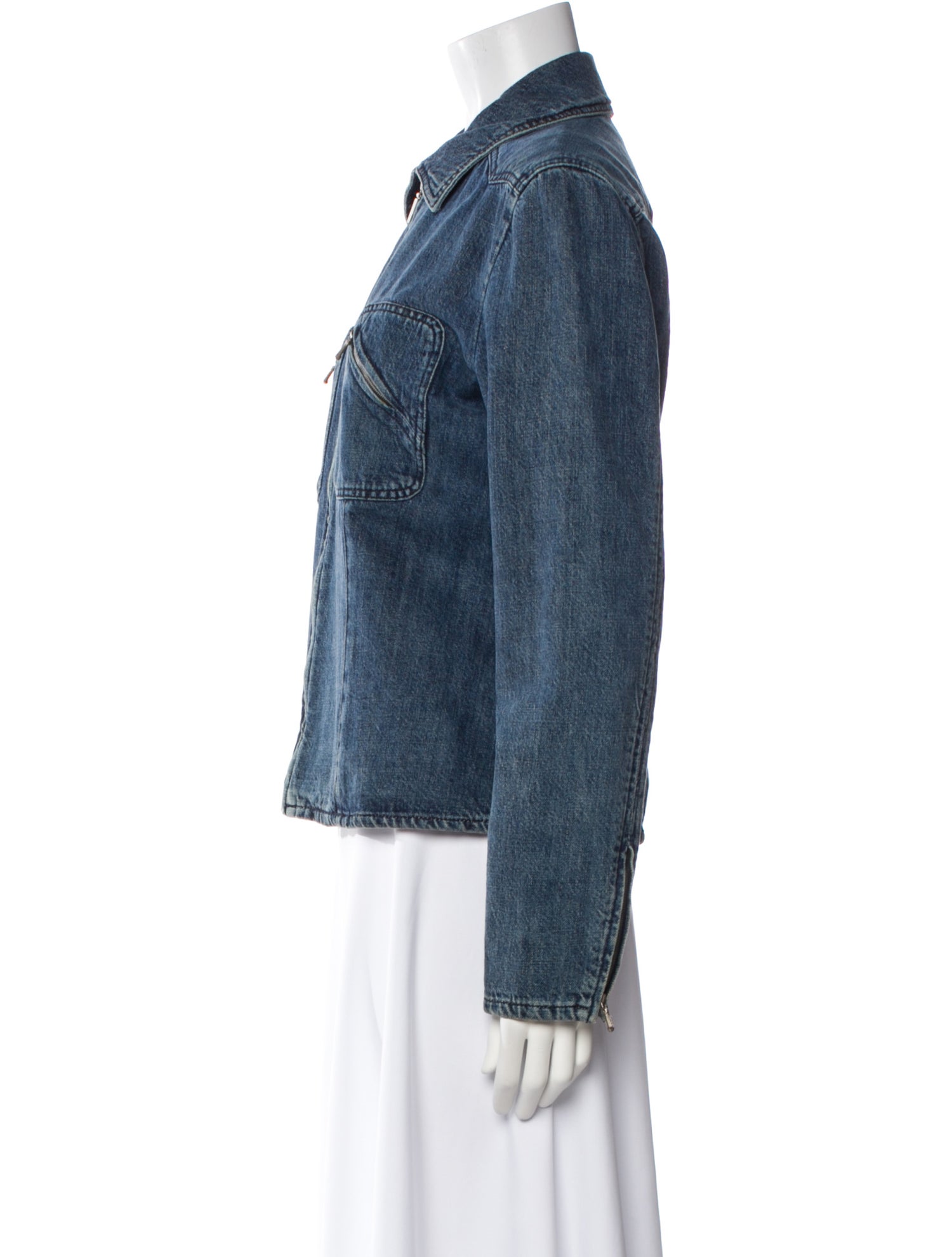 Chanel Vintage 2000 Denim Jacket