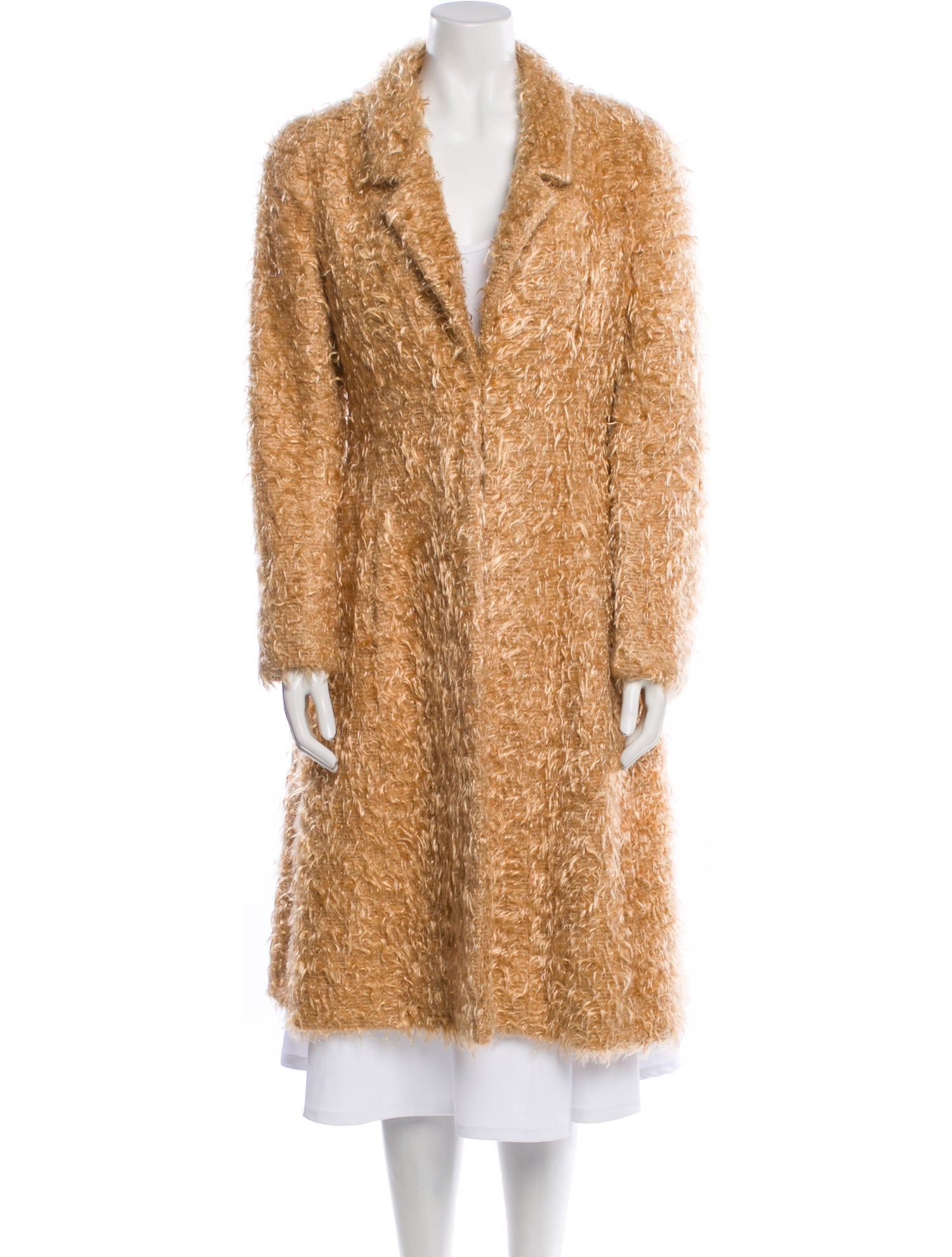 Chanel 2000 Faux Fur Faux Fur Coat