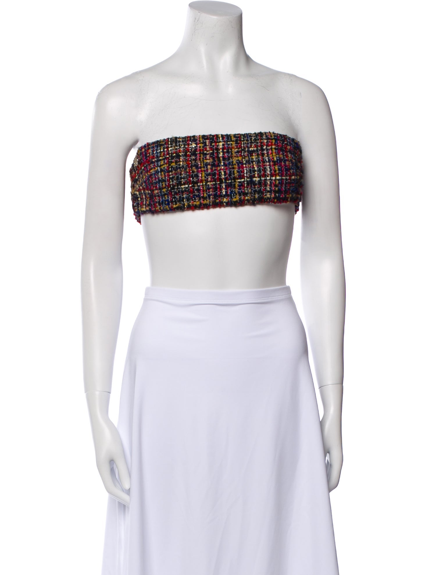 Chanel 2021 Tweed Crop Top