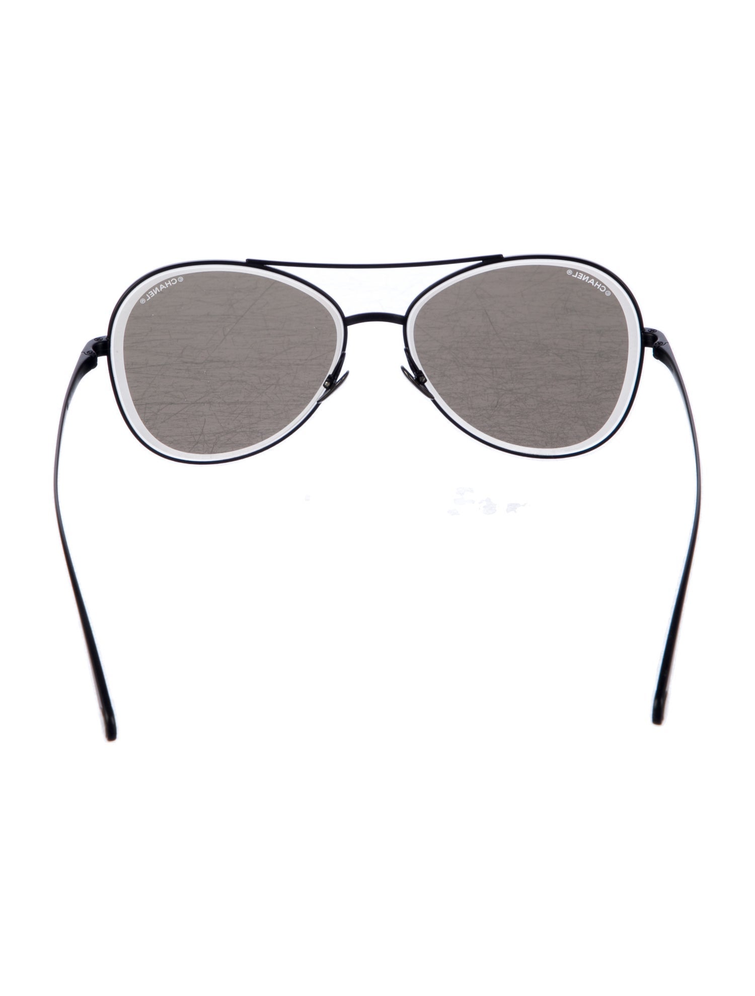 Chanel Interlocking CC Logo Aviator Sunglasses