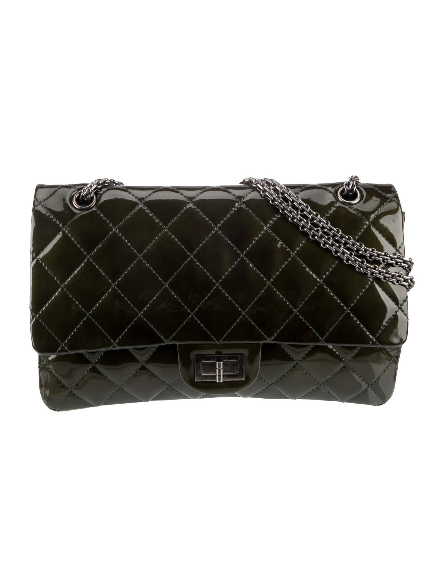 Chanel Patent Reissue 227 Double Flap Bag