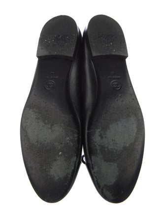 Chanel Interlocking CC Logo Lambskin Ballet Flats