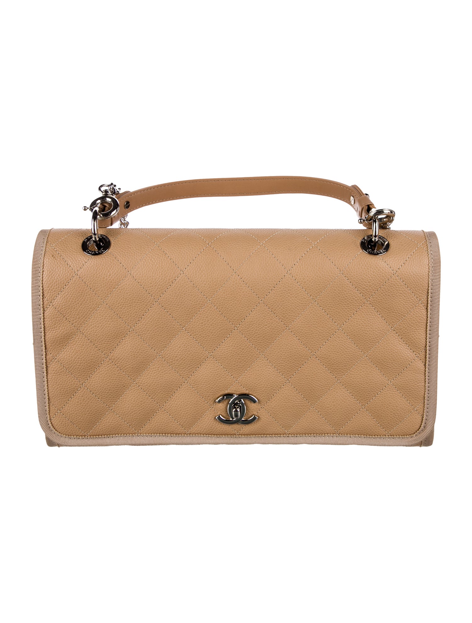 Chanel CC Top Handle Flap