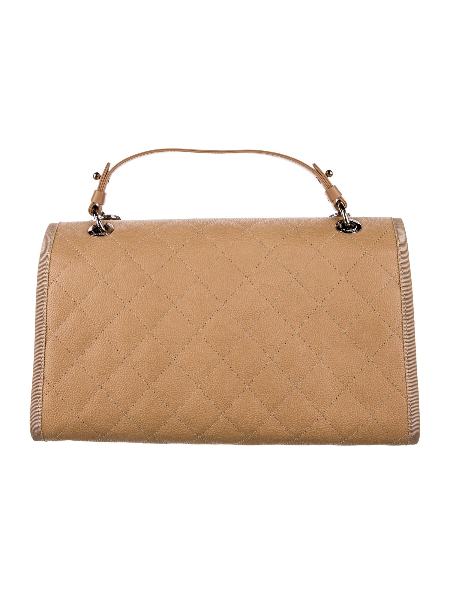 Chanel CC Top Handle Flap