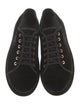 Chanel Interlocking CC Logo Velvet Sneakers
