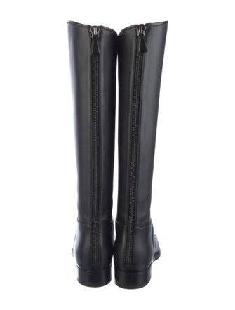 Chanel 2019 Interlocking CC Logo Riding Boots