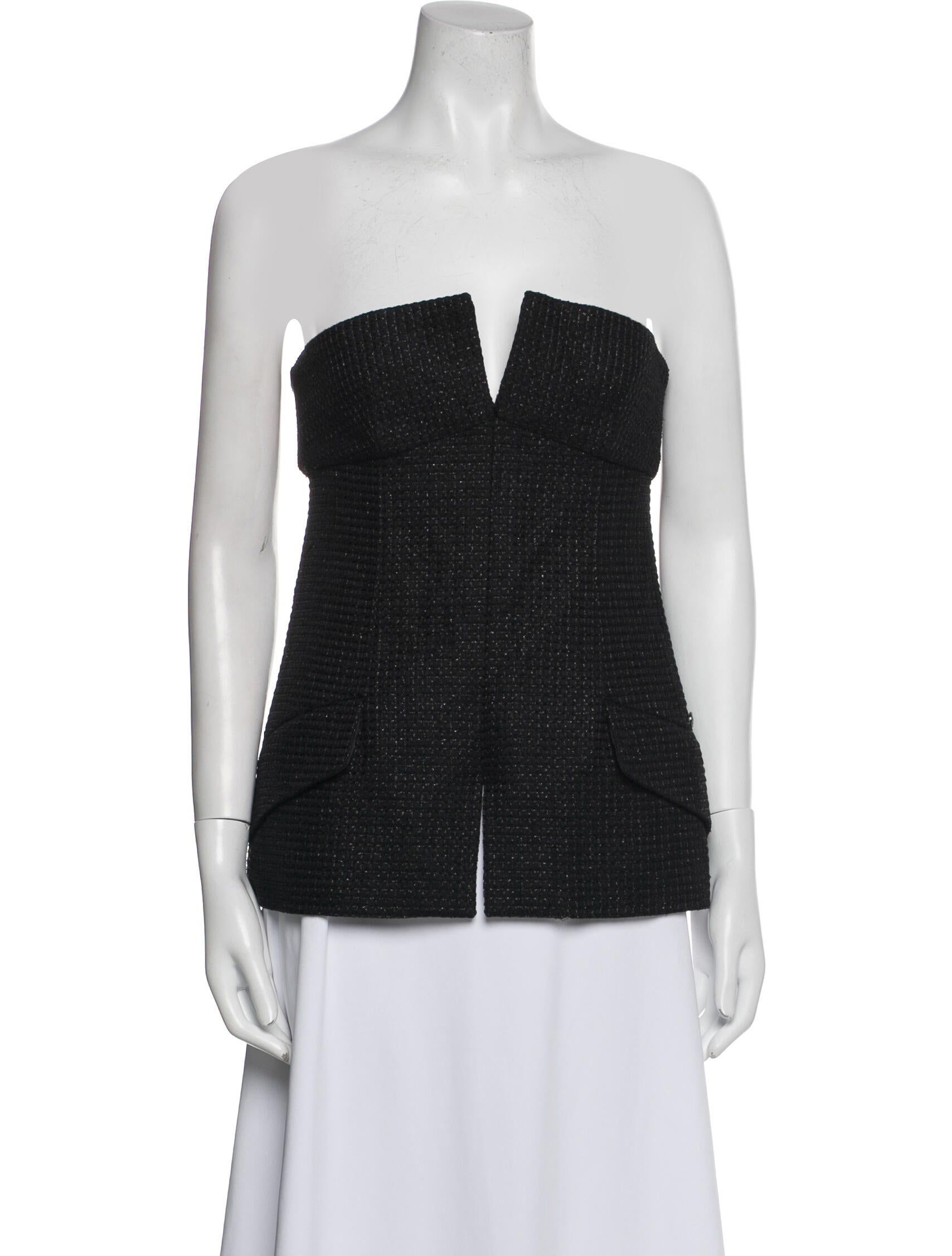 Chanel 2018 Linen Top