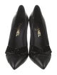 Chanel Interlocking CC Logo Leather Pumps