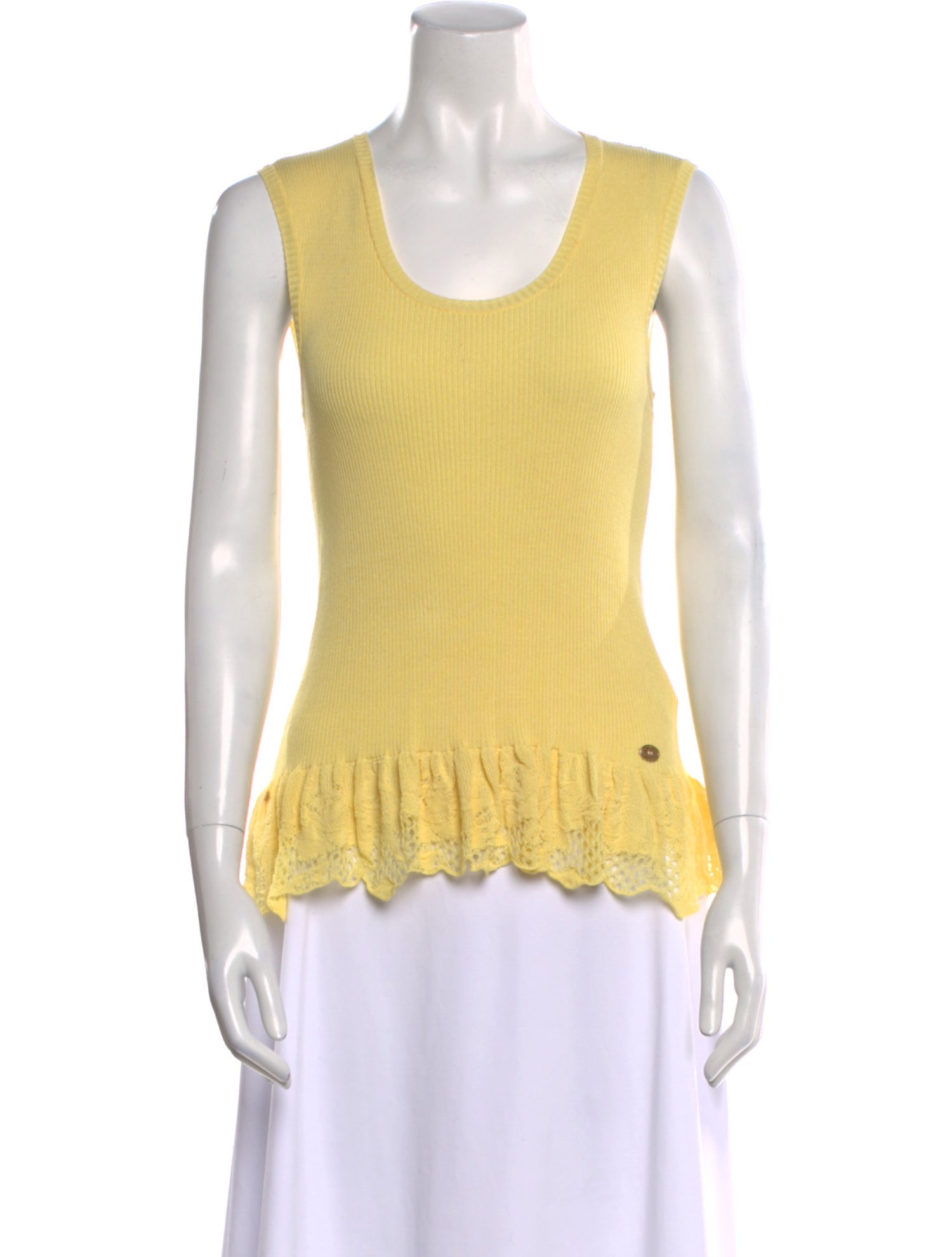 Chanel 2006 Scoop Neck Top