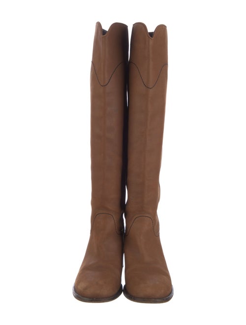 Chanel 2015 Interlocking CC Logo Riding Boots
