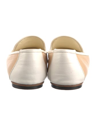 Chanel Interlocking CC Logo Leather Loafers