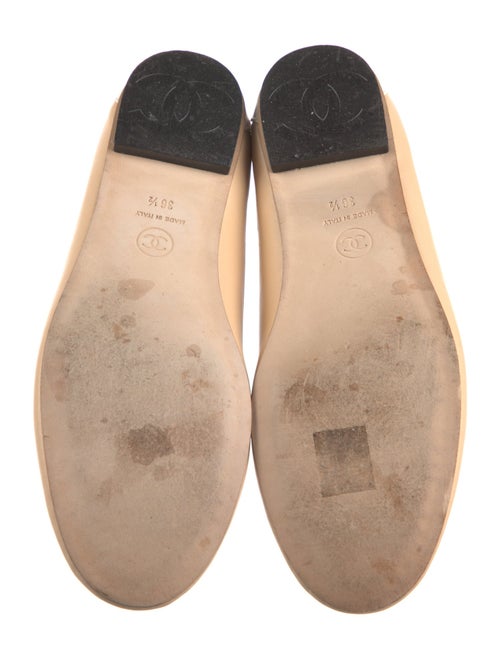 Chanel Interlocking CC Logo Leather Loafers